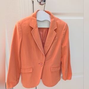 The Limited Blazer in peach